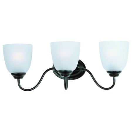 Maxim Stefan 3-Light Bath Vanity 10073FTOI